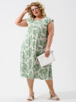 Платье 100% хлопок "Розовое лето"