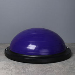 Полусфера балансировочная BOSU 46см Woohooo Drops эспандер, насос/ фиолетовый / B46Dr-V/ уп5 - ГалеонТрейд фото 2