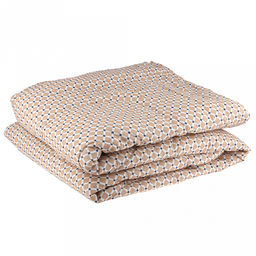 Одеяло 1,5 спальное "Виши" беж 145х210см, теплое, наполнитель 300г/м2 - файбер высшего сорта, чехол бязь "Комфорт" 121г/м2 (хлопок 100%), стеганое, упаковка "Компакт" пакет ПВХ, еврослот, д25х55см/1кг, "Домашняя мода" (Россия)