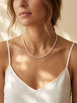 Чокер из жемчуга Майорика