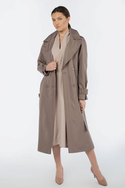 03-3256 Плащ женский (пояс) - El podio фото 2