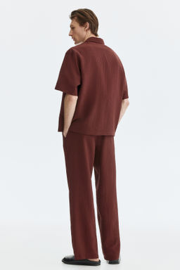 Pantal?n texturizado Relaxed Fit - H&m фото 10