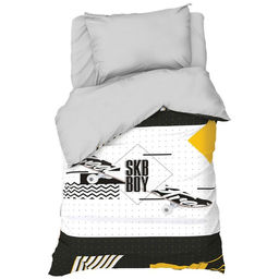 Постельное бельё Этель 1,5 сп Street 143х215 см, 150х214 см, 50х70 см -1 шт, 100% хлопок, бязь