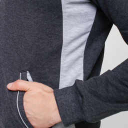 RODOS Спортивный костюм мужской весна/лето М-187 Синий/Меланж  фото 47