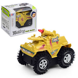 Машина- перевертыш "Камуфляж" (свет) в коробке