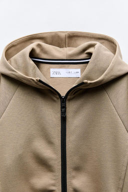 SPORTY SWEATSHIRT WITH ZIP - Zara фото 3