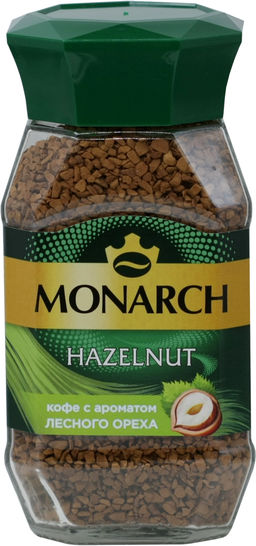 Monarch. Hazelnut 95 гр. стекл.банка