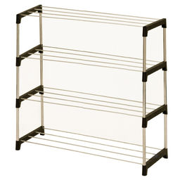 Подставка для обуви 4-ярусная металл. 80см