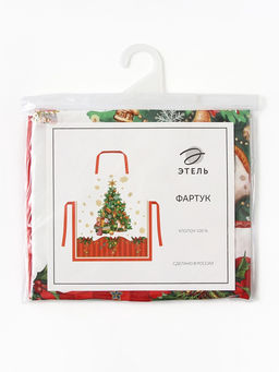 Фартук Этель Новогодняя сказка, 65?60 см, 100 % хлопок, саржа, 190 г/м?