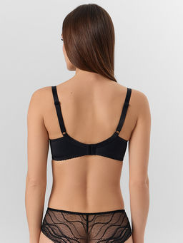Бюстгальтер макси женский черный кружевной - Mark formelle фото 3