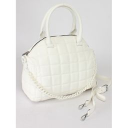 Сумка женская искусственная кожа VF-575013, 1отд+еврокарм, плечевой ремень, белый SALE 244847