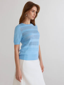 CONTE LDK2459 Джемпер женский blue - Conte elegant фото 5