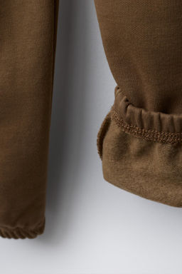 PANTAL?N JOGGER TEXTO / Ocre - Zara фото 4
