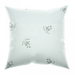 Наперник пуходержащий 70х70см "Бамбук", тик натуральный (хлопок 100%), 147г/м2, на молнии, упаковка ПВД-еврослот 14,5х23см, т.м. "Домашняя мода" (Россия)