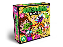 Игра настольная "АКТИВ time. Лягушки - Квакушки" (70073) 5+ "Десятое королевство"