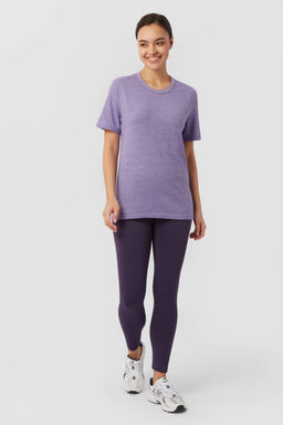 TEKSA Футболка женская WSS 001 violet-white