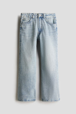 Loose Fit Bootcut Leg Jeans