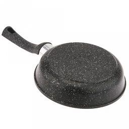 Сковорода с тефлоновым покрытием д22см "Гранит Induction", h5,5см, s0,38см, ручка из термостойкого пластика (Россия) Подходит для всех видов плит, включая индукционную.