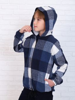 ТД030 Толстовка Дели с капюшоном (синий) - Милаша фото 9