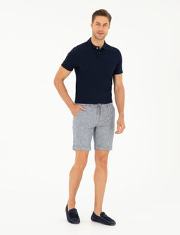 A__k Lacivert Slim Fit Dokuma _ort - Pierre cardin фото 3
