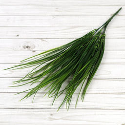 Цена за 10 шт. Зелень искусственный Осока Берграсс 37 см 7 веток / NT593 /уп 2/1500/ - Галеонтрейд фото 3