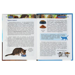 Цена за 2 шт. Детская энциклопедия «Кошки»