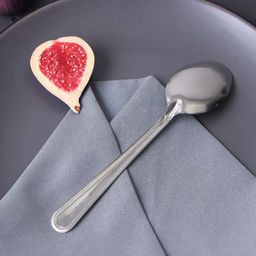 Набор столовых ложек из нержавеющей стали «Ванесса», длина 19 см, 12 шт