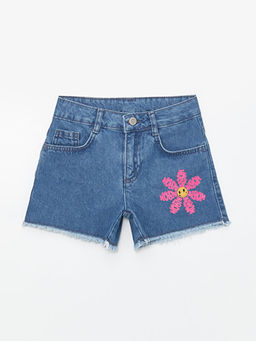?i?ekli K?z ?ocuk Jean ?ort