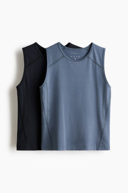 Pack 2 camisetas de deporte con DryMove Slim Fit - H&m фото 2