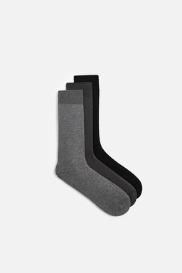 3-PACK OF MERCERISED COTTON SOCKS - Zara фото 2