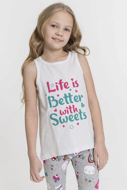 Костюм М22113Пб Белый - Елена фото 5