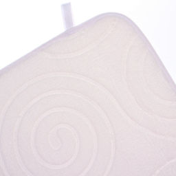 Коврик для ванной 45*70 "Ариэль" белый