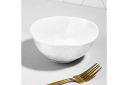 Салатник 15,2*15,2*6,5 см 520 мл Консонанс белый глянец