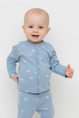 К 300450-2уп/белые кораблики,штиль кофточка яс - Crockid фото 4