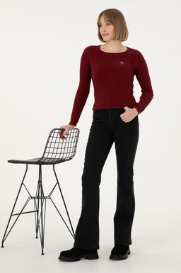 Женские черные джинсовые брюки Неожиданная скидка в корзине - U.s. polo assn фото 3