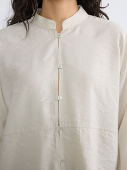 Hakim Yaka Oversize Kad?n G?mlek Tunik