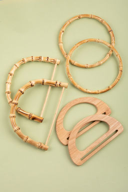 Gamma HA-11 Ручки для сумки 20.3 х 13.2 см 2 шт. бамбук