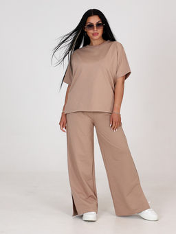 СК-2310 ЖЕНСКИЙ СПОРТИВНЫЙ КОСТЮМ (Бежевый) - А-дина фото 2