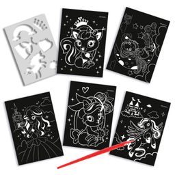 Блокнот-гравюра Замок принцессы, 10 листов, штихель - Школа талантов фото 8