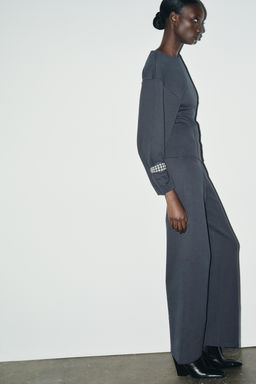 INTERLOCK TOP WITH DARTS - Zara фото 3