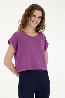 Женская фиолетовая футболка - U.s. polo assn фото 3