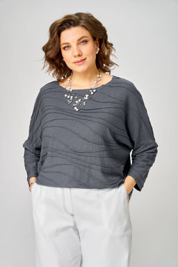 Джемпер Bliss 9404 графит фото 4