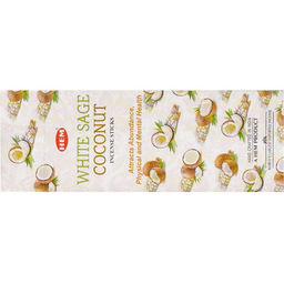 6-гр. благовония White Sage Coconut БЕЛЫЙ ШАЛФЕЙ-КОКОС блок 6 шт.