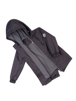 Ветровка детская серая