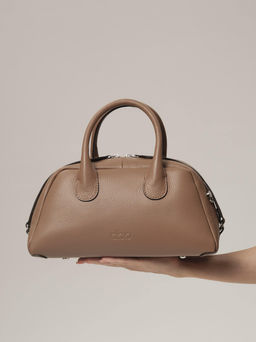 Кожаная сумка Kandys DBR 31206 коричневый лист  фото 8