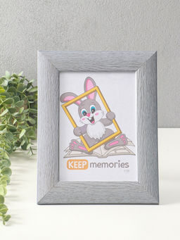 Фоторамка для фото 15×21 см Keep memories Luxe Elegance, пластик, серо-голубой, (пластиковый экран)