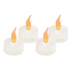 ULD-F070 WARM WHITE TEACANDLE SET4 Фигура светодиодная Свеча-таблетка на батарейках CR2032 (в/к), в составе набора из 4 штук. 1 светодиод. Теплый белый свет. TM Uniel - Volpe фото 5