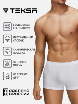 TEKSA Бесшовные мужские трусы MB 001 (в коробке) grey.. - Conte elegant фото 53