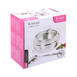 Сахарница 330 г TalleR Кэнди с ложкой арт. TR-61125 (TR-1125) - Полимербыт фото 4