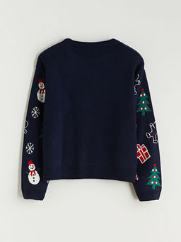 Y?lba?? Temal? K?z ?ocuk Kazak